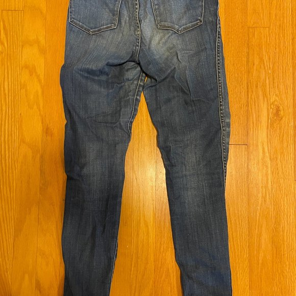 Madewell Skinny Blue Jeans - Picture 3 of 3